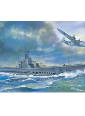 AFV CLUB SE73511 美国海军小鲨鱼级潜艇 1943 (1/350)