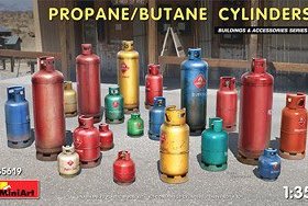 MiniArt 35619 微缩情景模型配件：丙烷/丁烷压缩气瓶 (1/35)