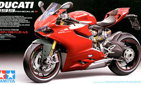 TAMIYA/田宫 14129 DUCATI 1199 PANIGALE S 摩托车塑料拼装模型