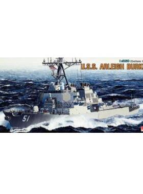 DRAGON/威龙 1023 U.S.S. DDG-51 Arleigh Burke伯克级导弹驱逐舰