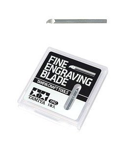 TAMIYA/田宫 74147 鹰嘴精细刻线刀片(刃厚0.4mm)