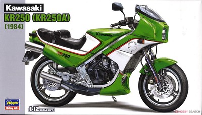 长谷川21512川崎KR250摩托车