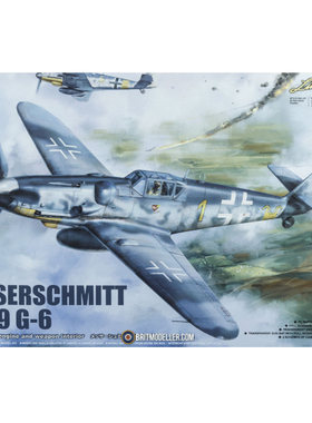 Border/边境 BF001/5 Messerschmitt BF109G-6 (1/35)