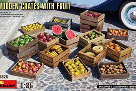 MINIART 35628 水果及承载木箱 塑料拼装模型(1/35)
