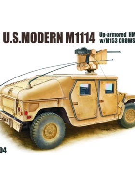T-MODEL TM7204 U.S.HMMWV M1114 w/M153 CrowsII