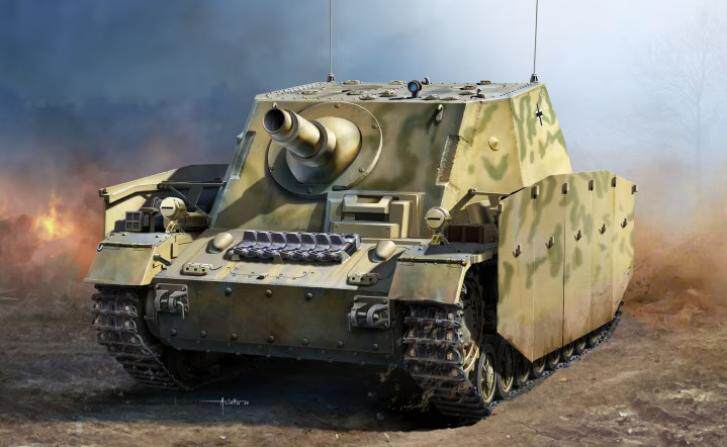 DRAGON/威龙 6992 Sd.Kfz.166 Stu.Pz.IV 灰熊 突击战车前期型