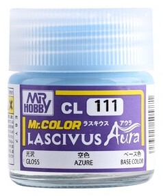 MR.HOBBY/郡仕 CL111 LASCIVUS Aura 蔚蓝色发色 10ml油性模型漆