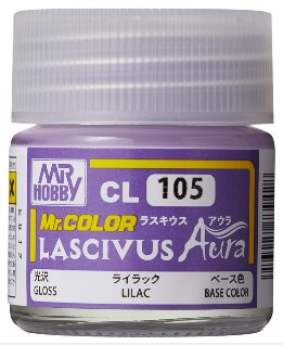 MR.HOBBY/郡仕 CL105 LASCIVUS Aura 紫丁香发色 10ml油性模型漆