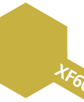 TAMIYA/田宫 81760 XF-60 暗黄色 10ml水性模型油漆