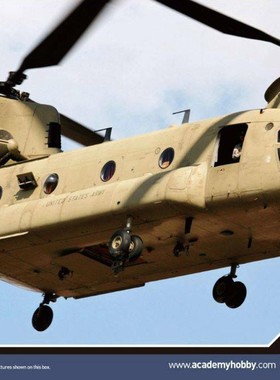 爱德美 12624 CH-47D/F/J/HC.Mk.1 支奴干 军事运输直升机 拼装