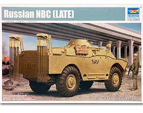TRUMPETER小号手05516 俄罗斯 BRDM-2 NBC核生化装甲侦察车后期型
