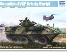 TRUMPETER/小号手 01502 加拿大陆军灰熊6X6轮式装甲输送车前期型