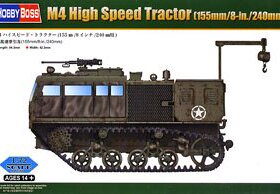 HOBBYBOSS/小号手82921 M4履带式高速火炮牵引车8in./155mm/240mm