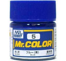 MR.HOBBY/郡仕 C5 蓝色 10ml油性模型油漆