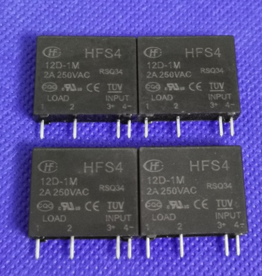 JGC-4F 12D-1M 2A直流12VDC控制交流250V固态继电器 代替AQG22212