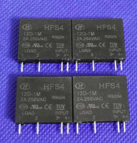 JGC-4F 12D-1M 2A直流12VDC控制交流250V固态继电器 代替AQG22212