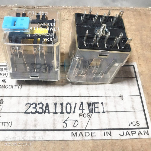 FRL233 A110/4WE1 全新进口钯金富士通继电器 FRL233N D110/4WE1