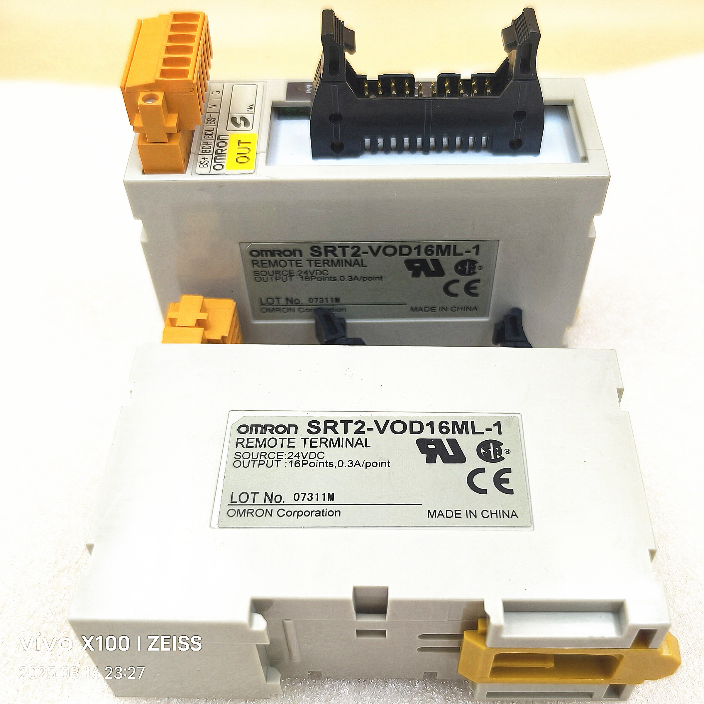 SRT2-VOD16ML-1 24VDC 欧姆龙PLC远程终端模块  现货可直拍