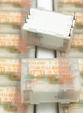 全新原装正品继电器 德国 GRUNER 710A-R1U-A030-014 3VDC 双线圈