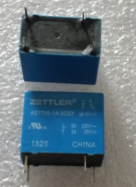 全新现货 AZ7705-1A-5DEF 赛特勒 继电器 5A 4脚  5V DC5V