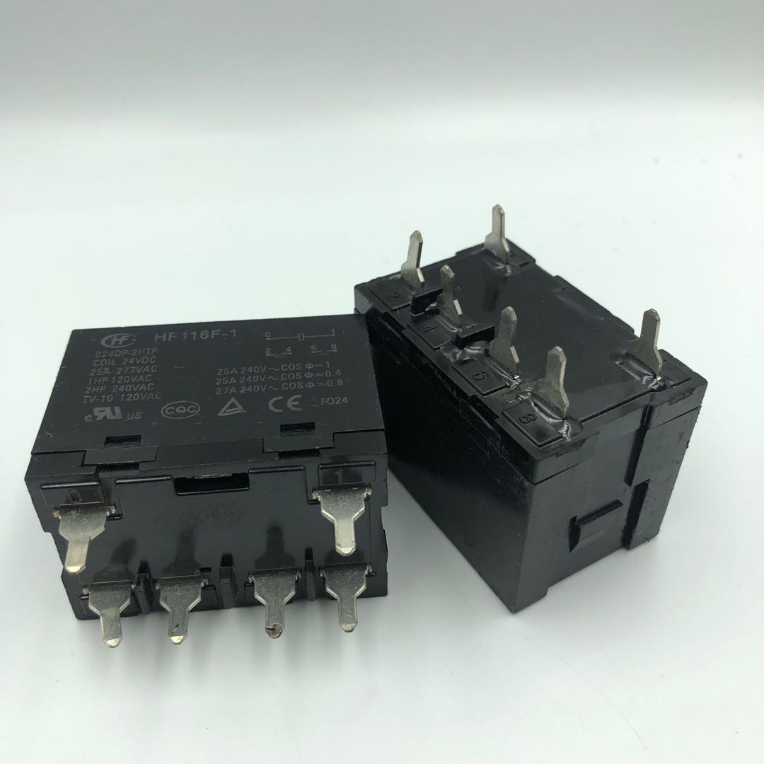宏发继电器 HF116F-1 024DP-2HTP 24VDC 六脚25A/277VAC