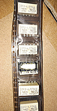 EF2-4.5TNUX 全新原装现货 贴片 10脚 4.5V 磁保持 继电器 NEC 5V