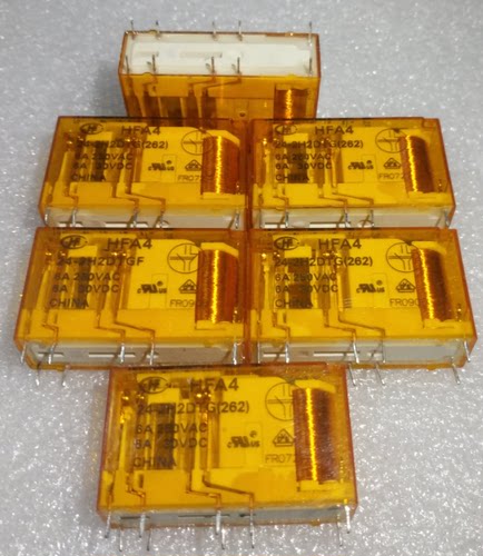 G7SA-2A2B 24VDC 欧姆龙继电器 HFA4 24-2H2DTG 6A/250VAC 通用