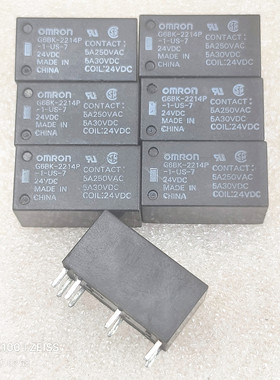 G6BK-2214P-1-US-7 24VDC 继电器24V正品 G6BK-2214P-1-US-KN