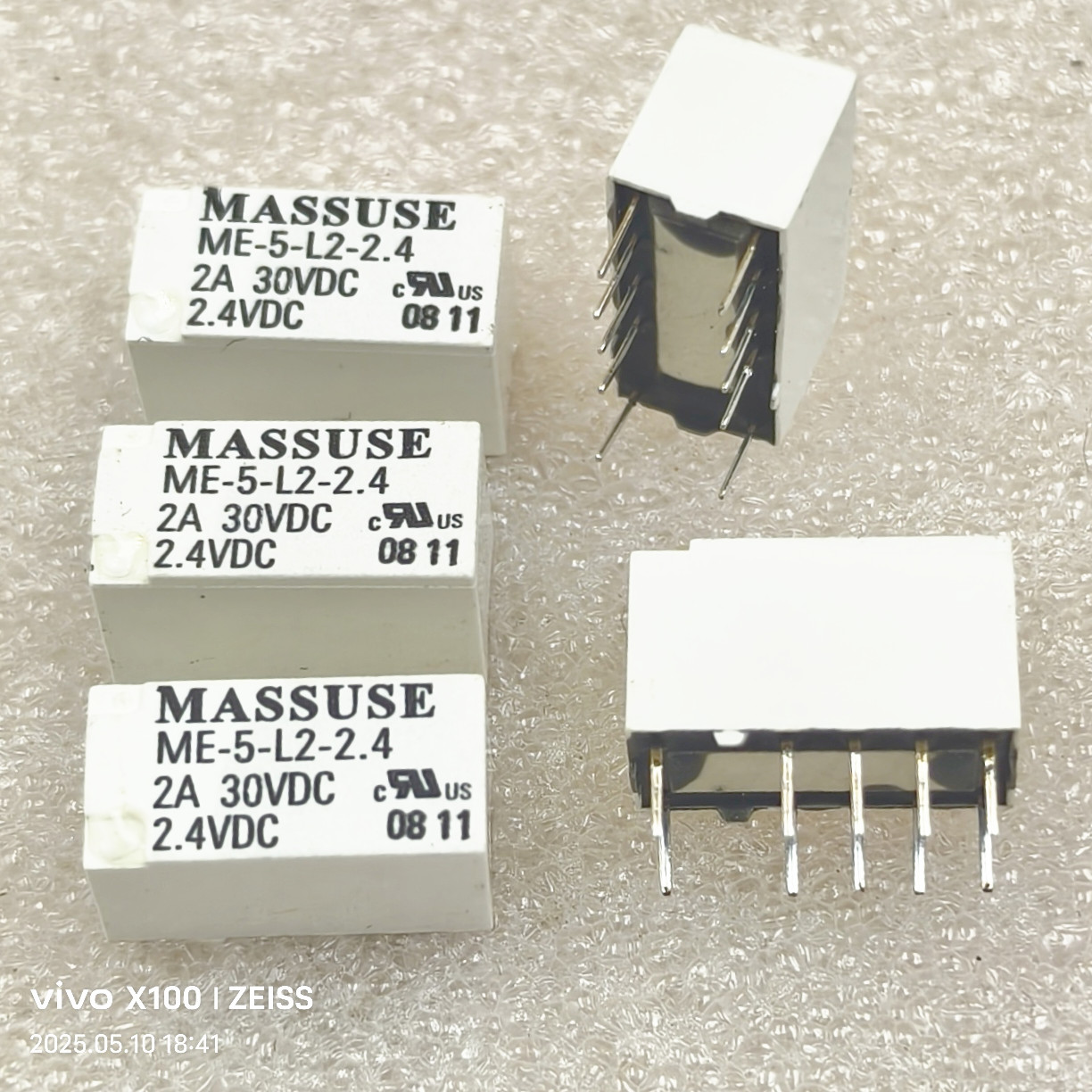 ME-5-L2-2.4 2.4VDC 进口继电器 HFD3/4.5-L1 4.5V  现货可直拍