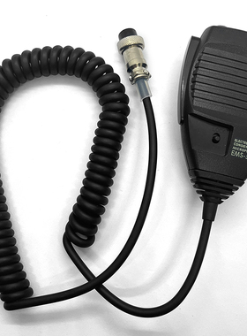 车载台话筒DR620/DR635/DR435电台话咪EMS-53喊话器航空头8芯