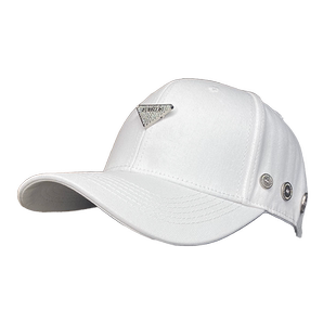 2024新款金属标棒球帽春秋男女通用鸭舌帽子个性遮阳防晒显脸小