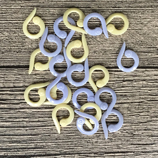 彩色开口记号扣 记数环记号圈一包4色20个 毛线手工钩编织diy工具