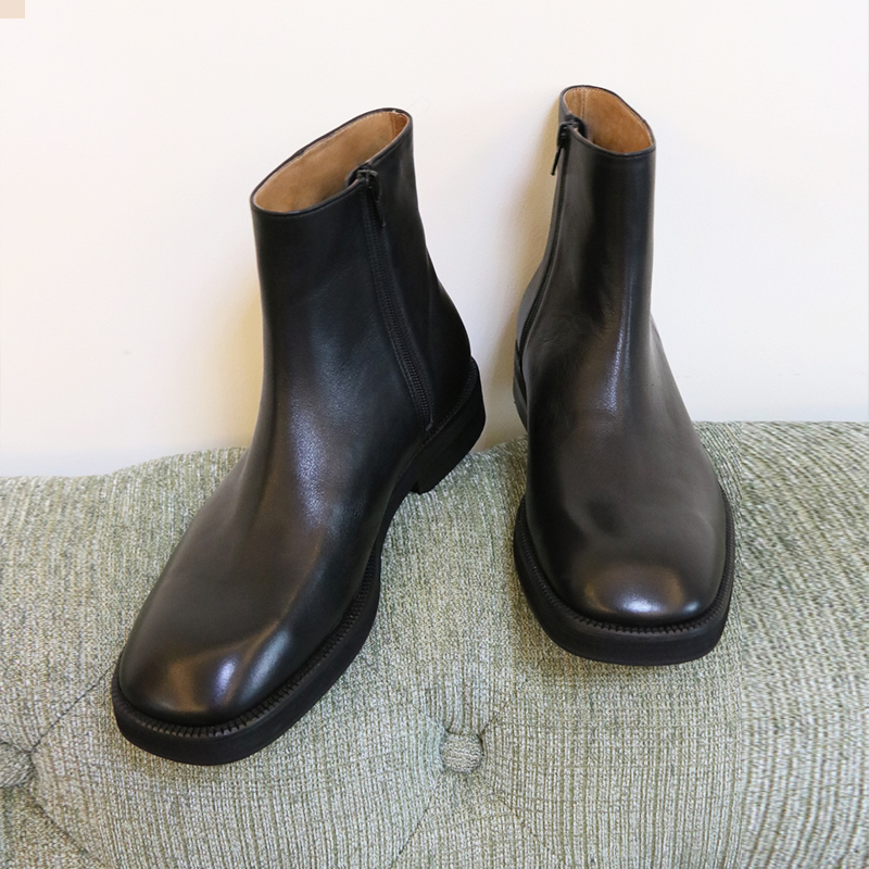 潮流短靴圣尼约德英伦