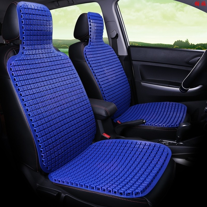 。夏天用汽车坐垫夏塑料麻将凉垫单片小车面包车货车通用座套凉席