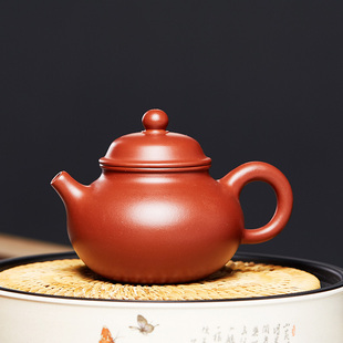 宜兴原矿紫砂壶大红袍纯全手工名家泡茶壶单壶小号功夫茶具容天壶