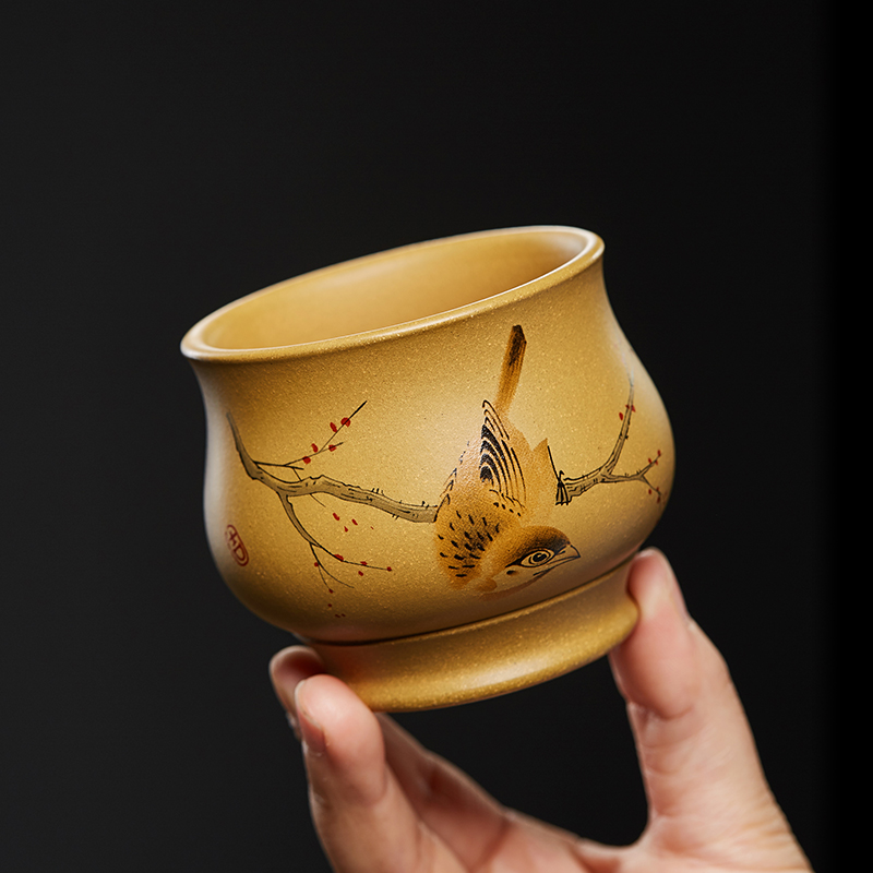 宜兴紫砂小茶杯功夫茶具杯子