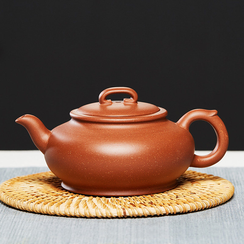 宜兴原矿清水泥纯全手工紫砂壶名家飞鸿壶中式小品茶壶泡茶壶单壶