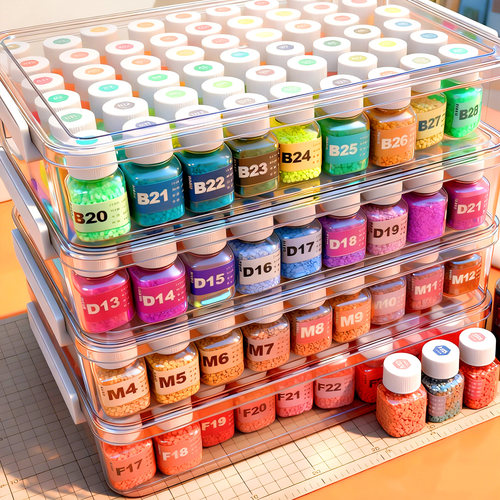 拼豆手工diy材料包全套工具套装