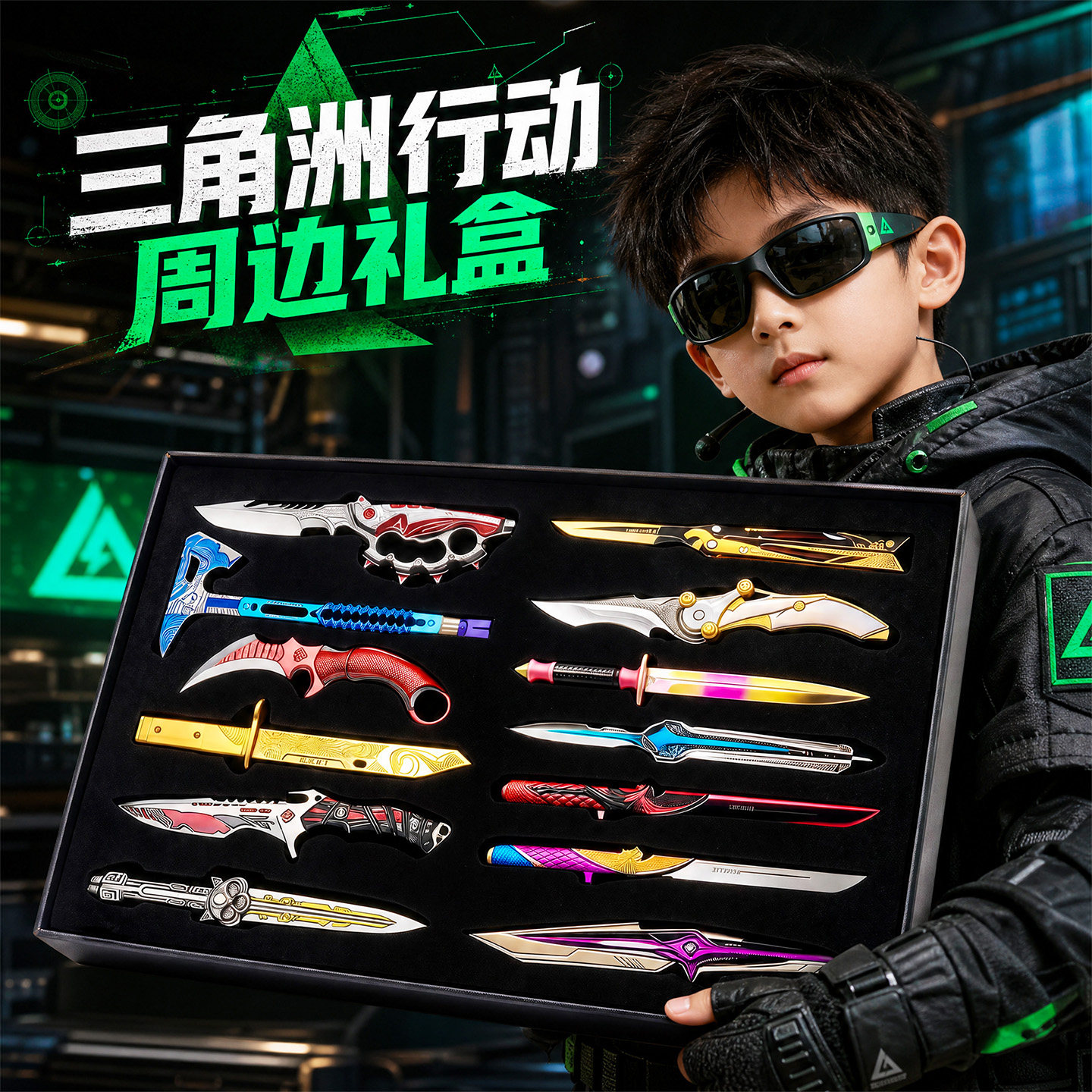 三角洲行动游戏周边北极星合金属图片