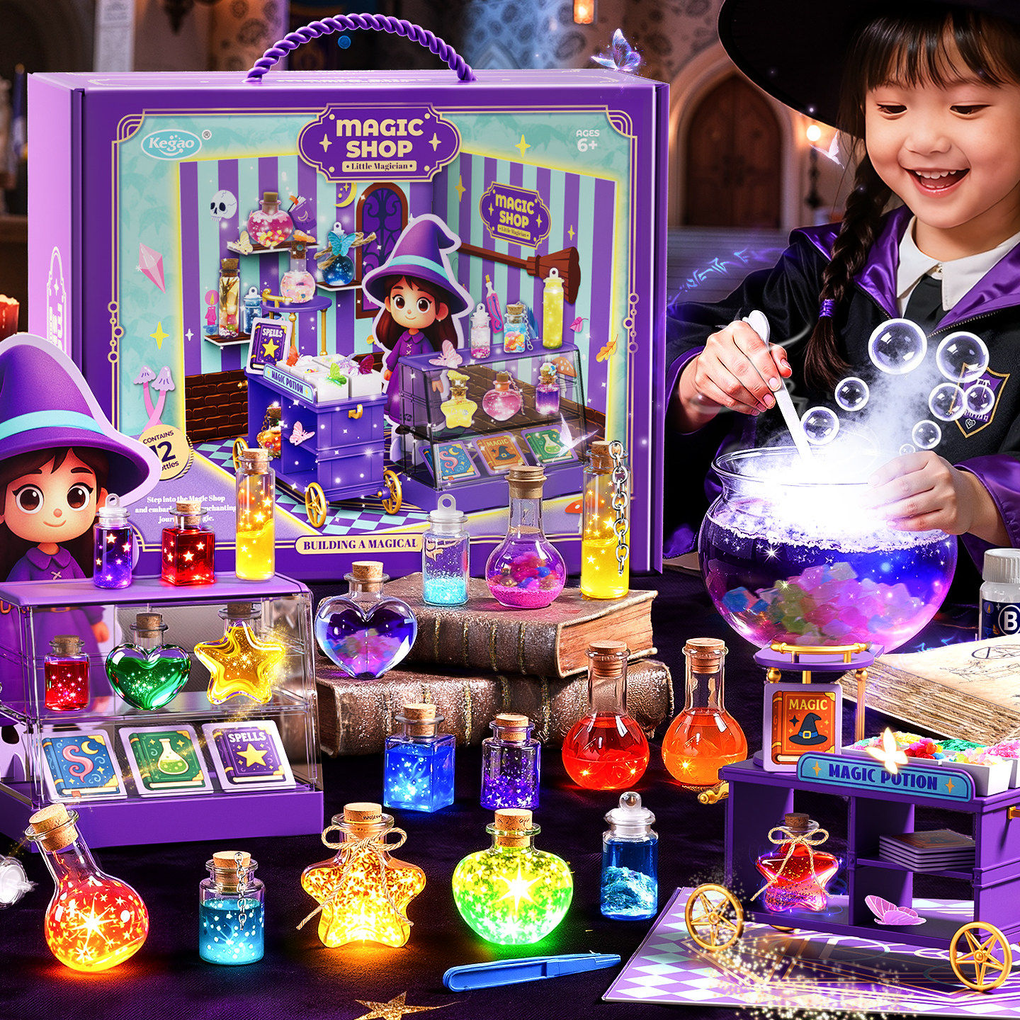 魔法药水儿童益智科学小实验套装手工diy材料包小学生小制作玩具3,玩具/童车/益智/积木/模型,科学实验,淘宝优惠券,粉丝福利购,淘宝优惠卷