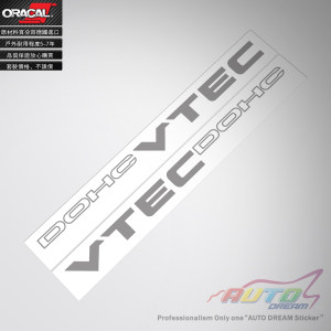 适用于honda vtec dohc stickerl本田FD2 gk5 FN2改装车贴纸贴花