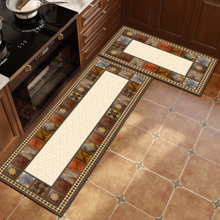 厨房地垫吸水防滑防油可擦免洗垫子硅藻泥2025年新款 门口耐脏脚垫