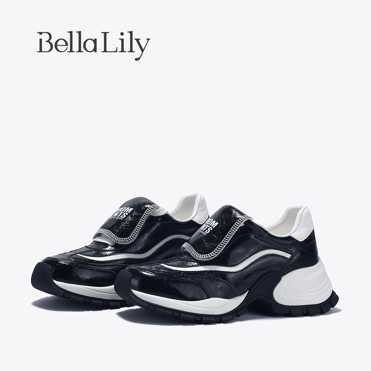 复古潮流厚底老爹鞋