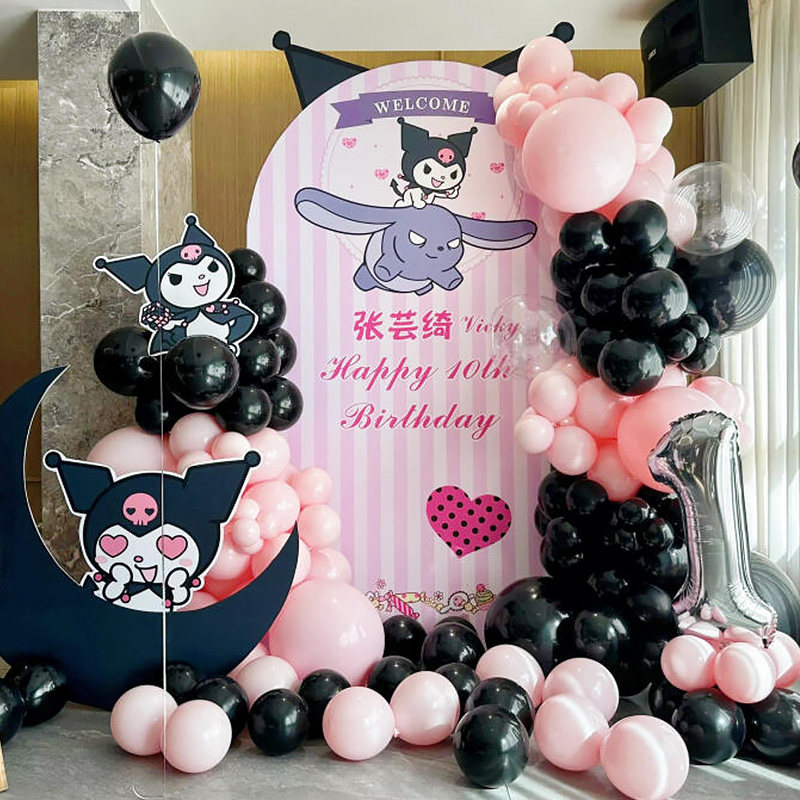 三丽鸥生日布置周岁简约气球玉桂狗库洛米女孩场景派对KT板装饰品,节庆用品/礼品,节日装扮用品,淘宝优惠券,粉丝福利购,淘宝优惠卷