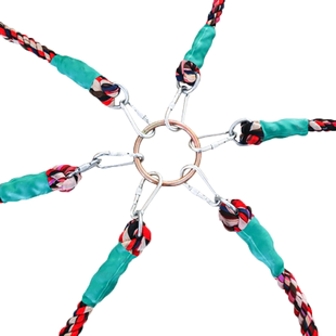 多向拔河绳多人三角拔河比赛专用绳趣味多项拔河绳成人粗绳子加粗