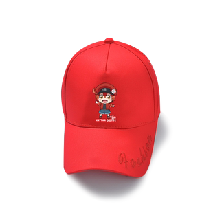 工作细胞乳酸菌血小板白血球鸭舌帽子男女棒球帽户外防晒遮太阳帽