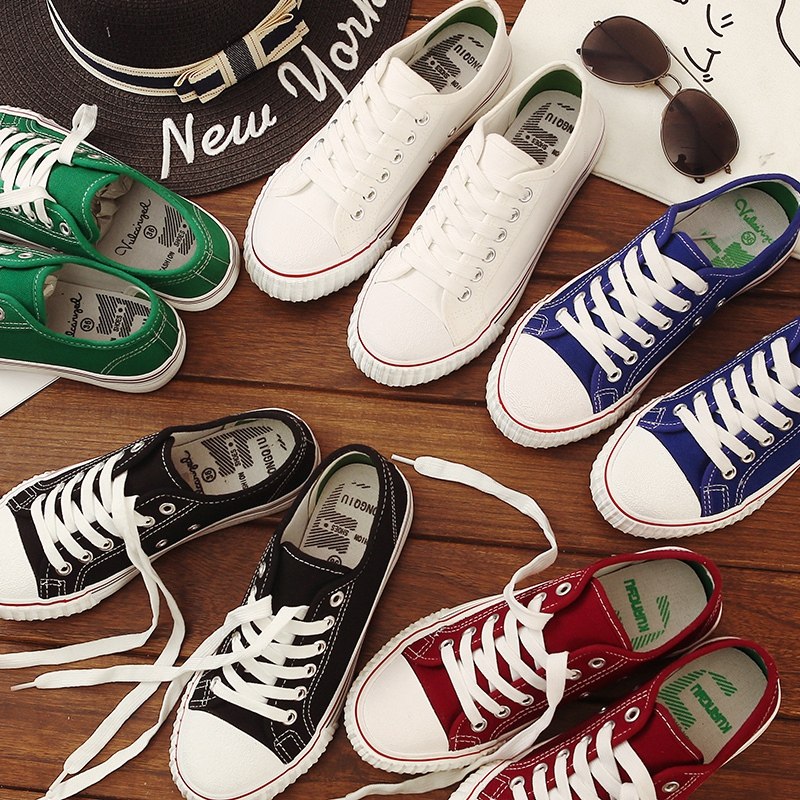 2021学生韩版帆布鞋女ins港风百搭平底山本风原宿风ulzzang板鞋子|msdalam kategori Kasut wanita, kasut kanvas - dari Buy2taobao.com untuk memberikan perkhidmatan ejen Taobao profesional membeli