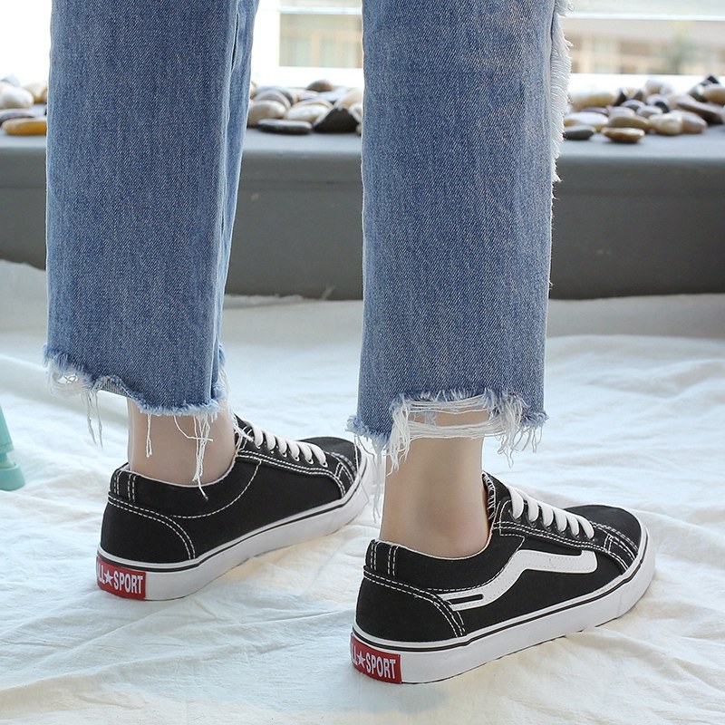 ins Summer canvas shoes Versatile 2019 new pattern White shoes student Korean Edition Harajuku ulzzang Flat shoesin the Women's Shoes, Canvas shoes  category - from Buy2taobao.com to provide professional Taobao agent buy service
