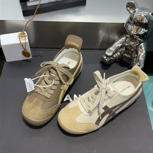 Meeigeec.Q~2025新款真皮内增高德训鞋休闲运动鞋百搭阿甘鞋3K-65