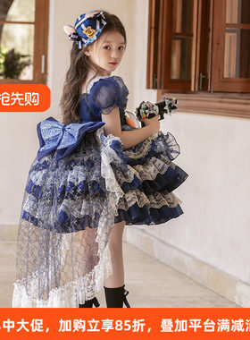 女童生日礼服洛丽塔公主裙夏装